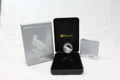 2016 $1 Australian Wedge-Tailed Eagle 1oz Silver Proof High Relief Coin