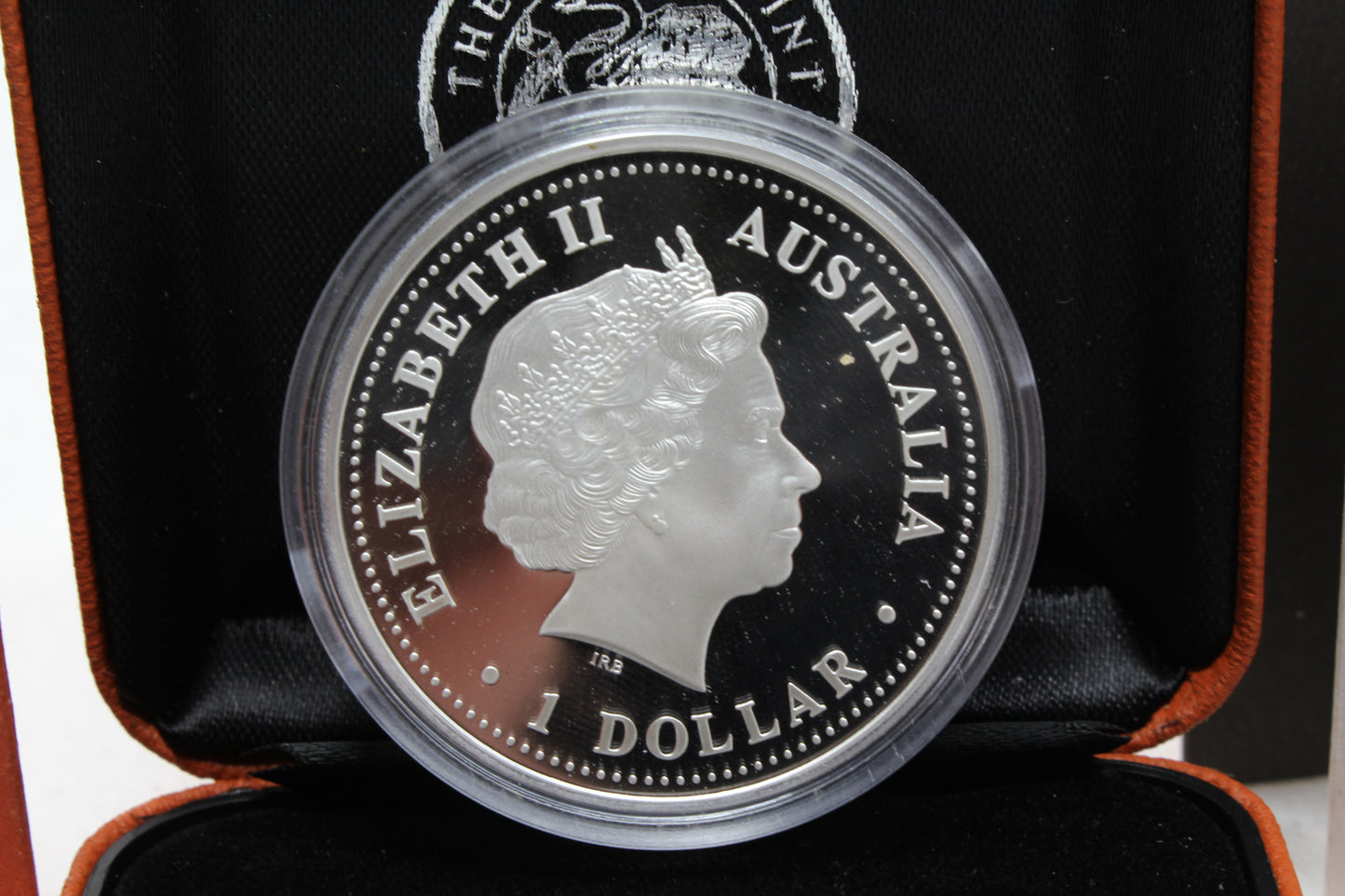 2003 Perth Mint $1 Prince William of Wales 21st Birthday 1$ Silver Proof Coin.