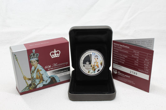 2013 60th Anniversary of the Coronation of Queen Elizabeth II – 1OZ SILVER PROOF