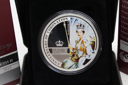 2013 60th Anniversary of the Coronation of Queen Elizabeth II – 1OZ SILVER PROOF