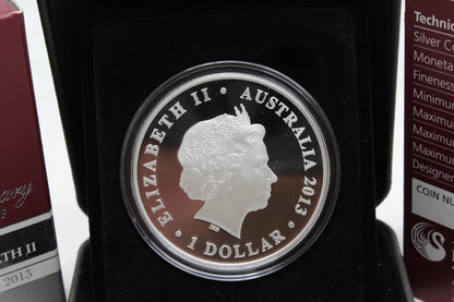 2013 60th Anniversary of the Coronation of Queen Elizabeth II – 1OZ SILVER PROOF